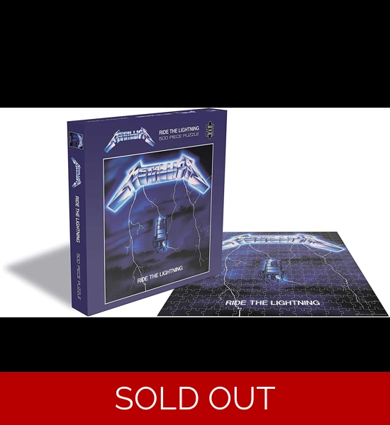 Metallica - Ride The Lightning 500 PC Puzzle